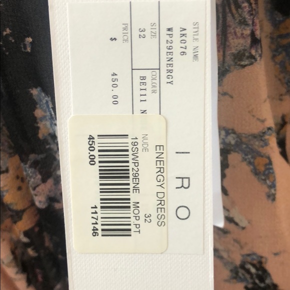 NWT IRO Energy Romper in Nude - Picture 8 of 8